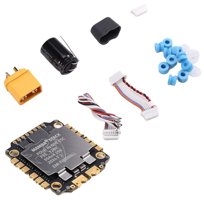 Drone Esc - ABXE-F55_128K55A 4'ü 1 Arada ESC Blheli_32