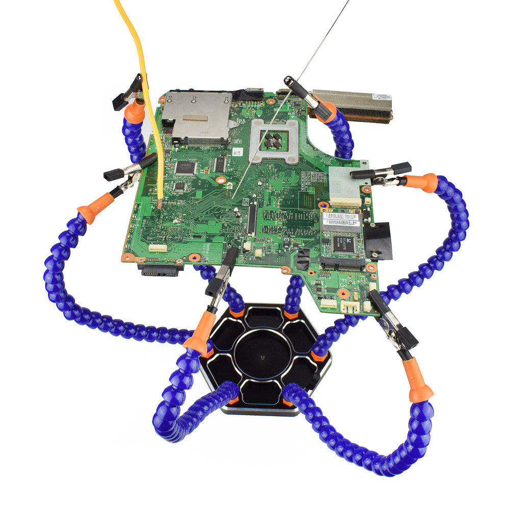 Drone Flight Controller - 6-Pençeli Alüminyum Alaşımlı Kaynak İstasyonu FPV